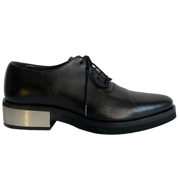 COS Point Toe lace up Oxfords with metal heel insert 7 - Picture 14 of 14